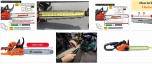 how to measure chainsaw bar - 1