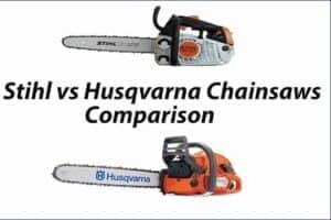 Stihl vs Husqvarna chainsaw