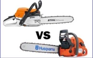 Stihl vs Husqvarna chainsaw
