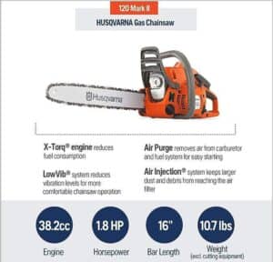 Husqvarna Chainsaw 120 - featured image