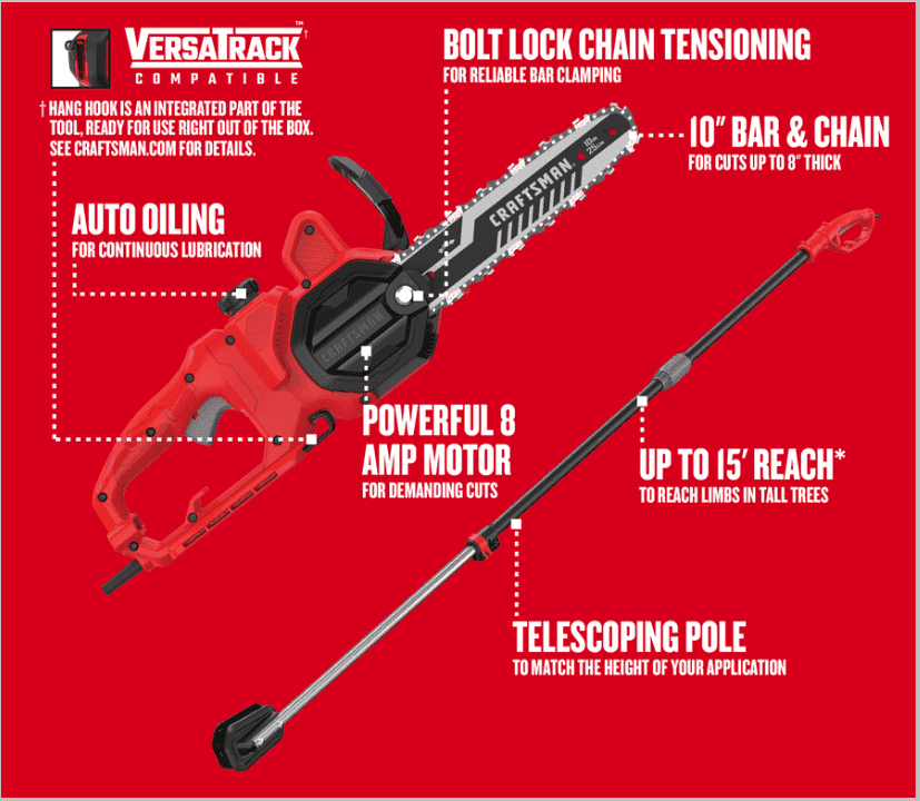 Craftsman Pole Saw - featured image