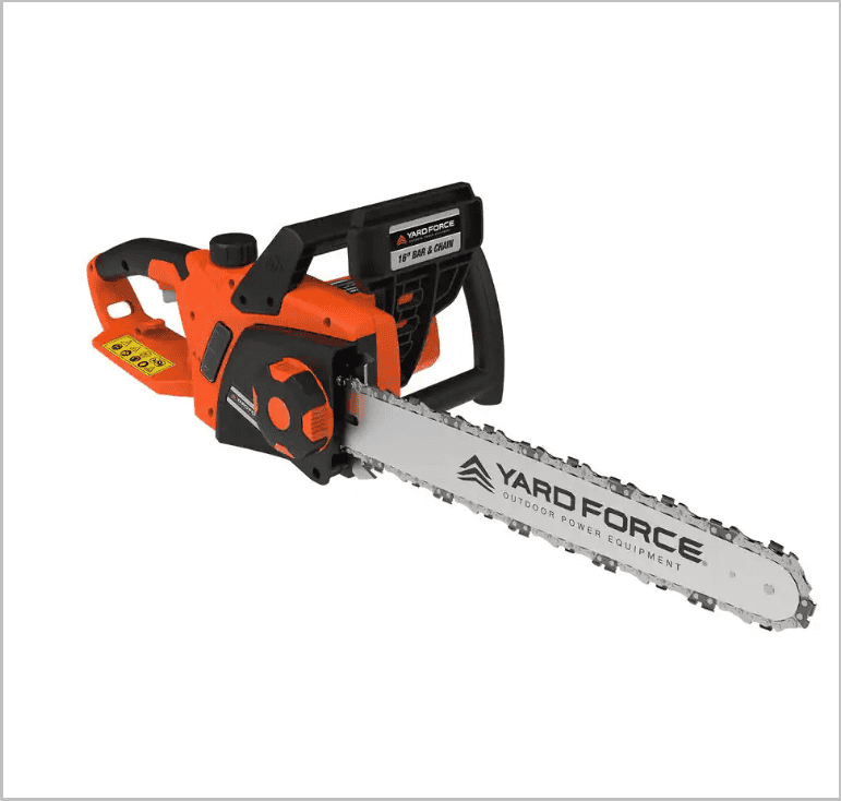 YARD FORCE 16 in. 15 Amp Corded Chainsaw