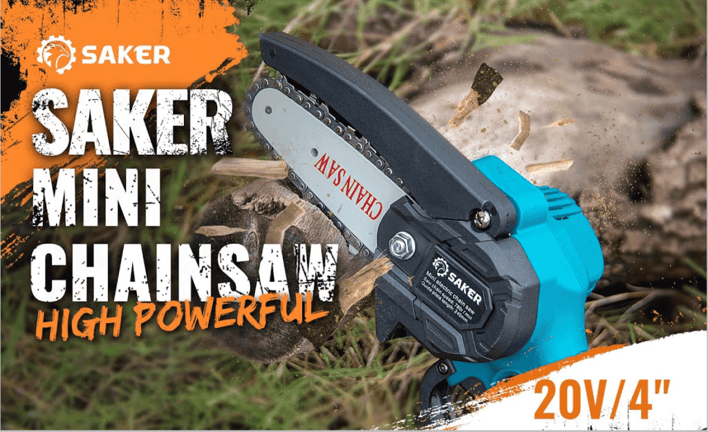 Smart Saker Mini Chainsaw reviews - featured image