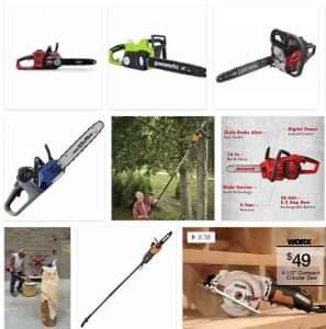 menards chainsaw