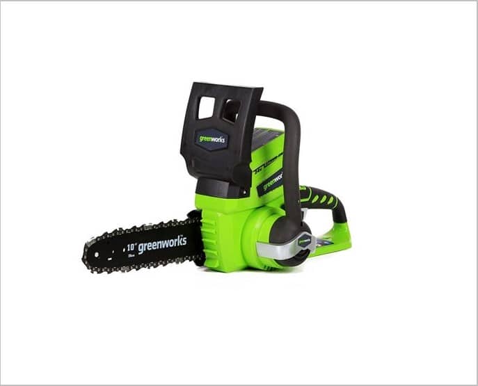 Unleashing the Power of Green: The Greenworks 10-inch 24V Battery-Powered Chainsaw