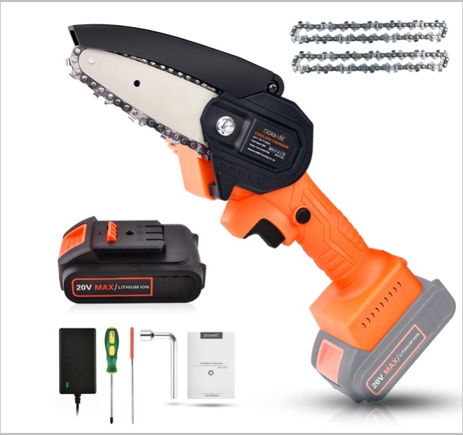 The Ultimate Guide to the Goxawee Mini Chainsaw 3 goxawee 4-Inch cordless mini chainsaw
