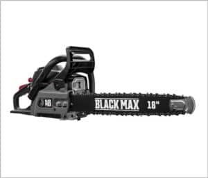 black max 18 inch gas chainsaw